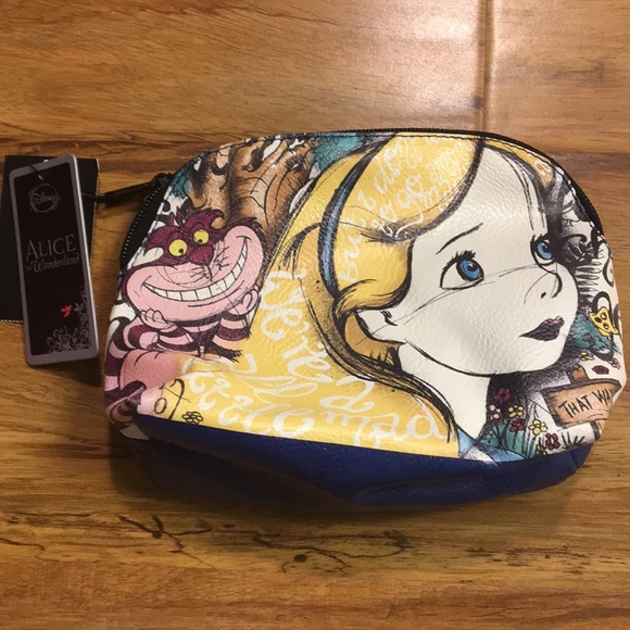 Disney Handbags - Alice in wonderland makeup bag